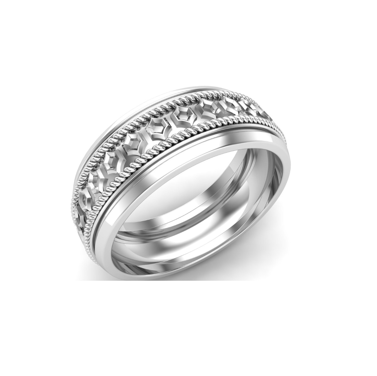 Bague anneau argent Arthuria